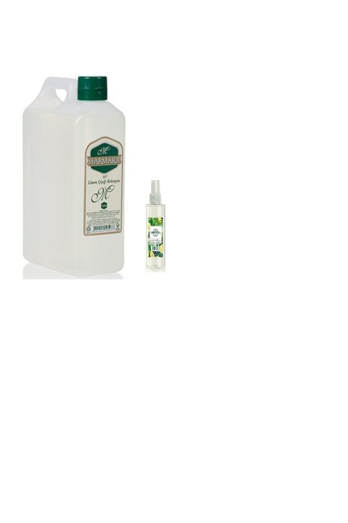 Marmara  80° 1 Litre Kolonya + 80° 50 Ml Sprey Hediyeli