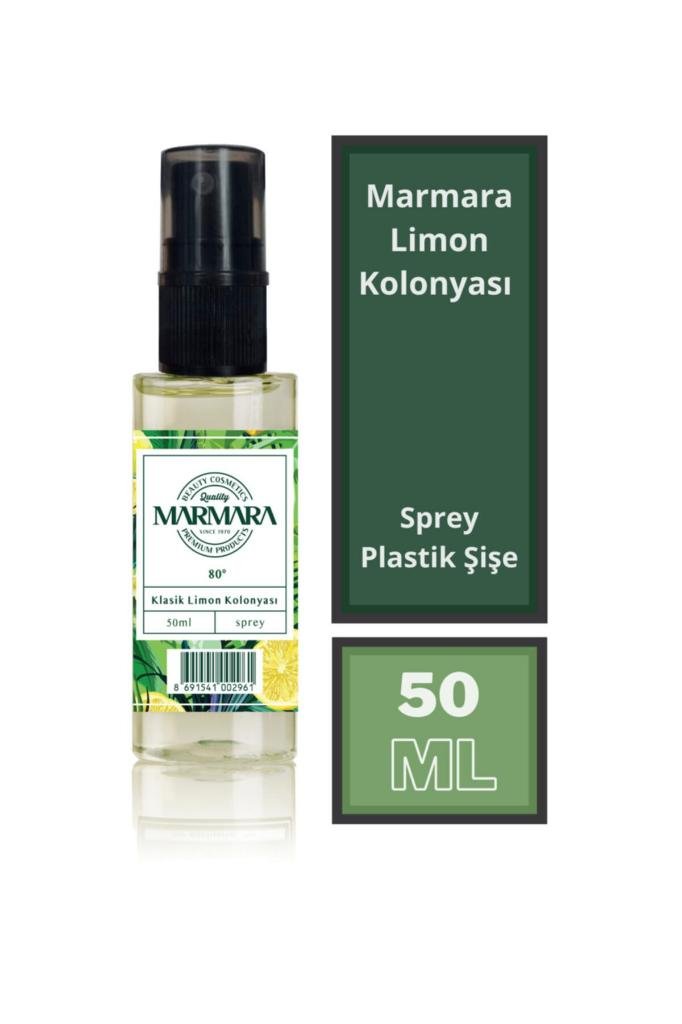 Marmara 80°  Limon Kolonyası 50ml  Sprey