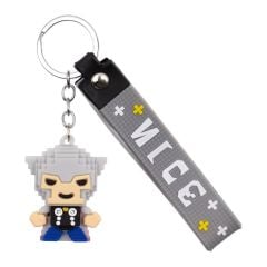 Marvel Thor mınecraft Karikatür Anime Figür PVC Bebek Anahtarlık  ÇANTA Süsü