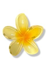 LOTUS MANDAL SAÇ TOKASI AKRİLİK PARLAK (SARI KREM)