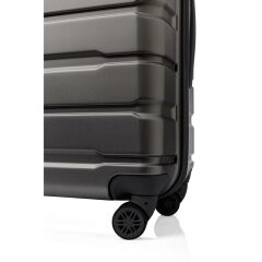 DZC KUZENLER AVM Abs Premium Tonaton 3'lü Valiz Seyahat Seti - Model:500.02 Koyu Gri Füme