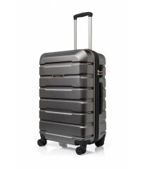 DZC KUZENLER AVM Abs Premium Tonaton 3'lü Valiz Seyahat Seti - Model:500.02 Koyu Gri Füme