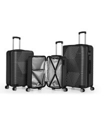 DZC KUZENLER AVM ORTA BOY VE MAKYAJ G&D Polo Suitcase ABS Lüx Valiz Seyahat Seti  2 Lİ