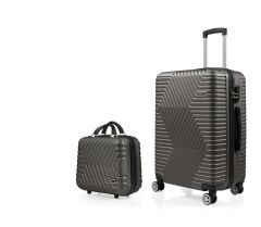 DZC KUZENLER AVM ORTA BOY VE MAKYAJ G&D Polo Suitcase ABS Lüx Valiz Seyahat Seti  2 Lİ