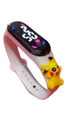 pokeemon pichacu Led Dokunmatik Ekranlı Dijital Çocuk Ve Genç Kol Saati (AKILLI DEĞİLLER)