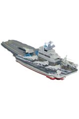 Oyuncak Fy015-6d Metal Uçak Gemisi Oyuncak Mini Boy 18 Cm ( Uçak Yok Üstünde)