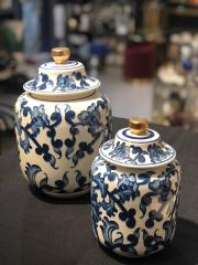 Blue Blanc Bal Küp 25cm