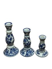 Blue Blanc Seramik Orta Boy Mumluk