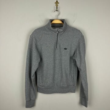 Adidas Heavyweitht Shmoofoil 1/4 Zip Sweatshirt XS Beden