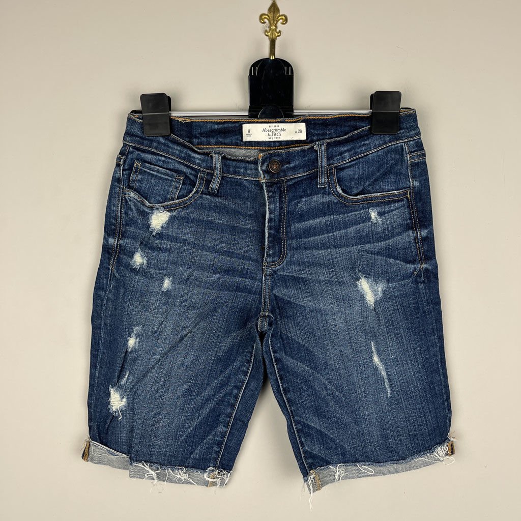 Short jeans abercrombie sale