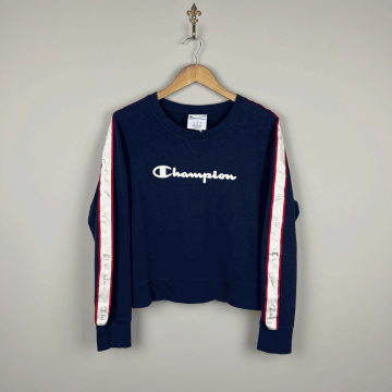 Champion Kadın Vintage Cropped Sweatshirt L Beden
