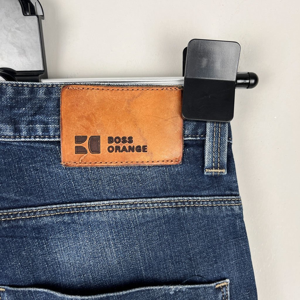Hugo Boss Erkek Orange 63 Slim Fit Jeans 32 32 Beden Diledi ince