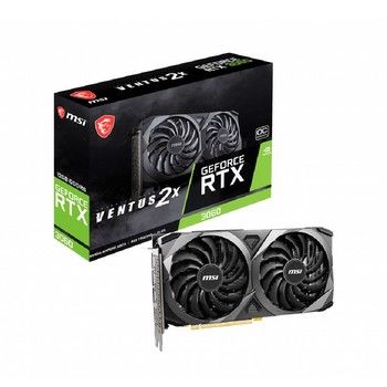 MSI GeForce RTX 3060 VENTUS 2X OC 12GB GDDR6 192 Bit LHR Ekran Kartı