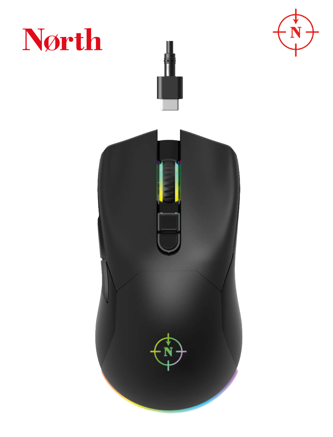 North Game Over RGB Kablosuz Gaming Mouse