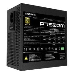 GIGABYTE AORUS P750GM 750W 80+ Gold Full Modüler 120mm Fanlı PSU Power Supply