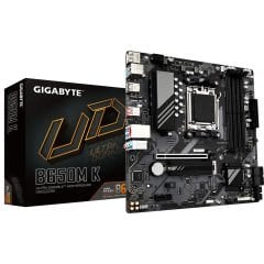 GIGABYTE B650M K 6400(OC) DDR5 Soket AM5 M.2 HDMI DP mATX Anakart