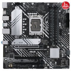 ASUS PRIME B660M-A 5333MHz DDR4 Soket 1700 M.2 HDMI DP mATX Anakart