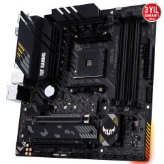 ASUS TUF GAMING B550M-PLUS 4600MHz(OC) DDR4 Soket AM4 HDMI DP mATX Anakart