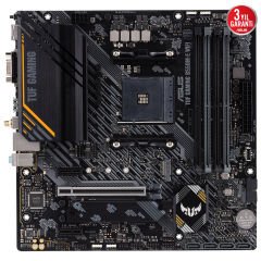 ASUS TUF GAMING B550M-E WI-FI 4600MHz (OC) DDR4 Soket AM4 M.2 HDMI DP D-Sub mATX Anakart