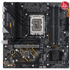 ASUS TUF GAMING B660M-E 5333MHz DDR4 Soket 1700 M.2 HDMI DP mATX Anakart