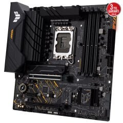 ASUS TUF GAMING B660M-PLUS WIFI D4 5333MHz(OC) DDR4 Soket 1700 M.2 HDMI DP mATX Anakart