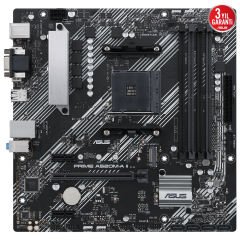 ASUS PRIME A520M-A II 4866MHz(OC) DDR4 Soket AM4 M2 VGA DP ATX Anakart