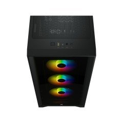 CORSAIR iCUE 4000X RGB 750W 80+ Bronze Tempered Glass Siyah Mid Tower Kasa