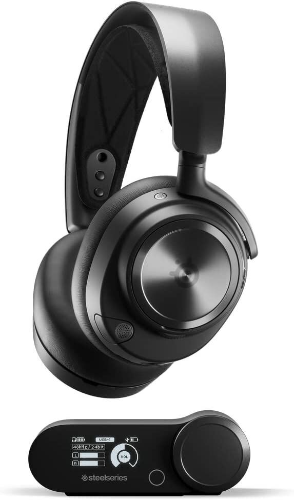 SteelSeries Arctis Nova Pro Siyah Kablosuz Gaming Kulaklık