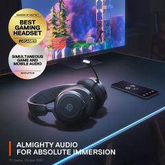 Steelseries Arctis Nova 7 Kablosuz Siyah Gaming Kulaklık