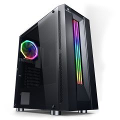 GameBooster GB-G3601B RGB Tempered Glass USB 3.0 Mid Tower Kasa