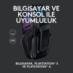 Logitech G535 LIGHTSPEED Siyah Kablosuz Gaming Kulaklık