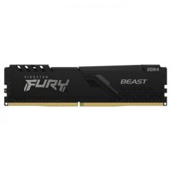 Kingston Fury Beast KF436C18BB/16 16GB (1x16GB) DDR4 3600MHz CL16 Siyah Gaming Ram