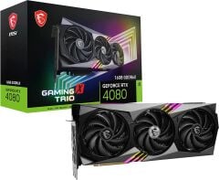 MSI GeForce RTX 4080 16GB GAMING X TRIO 16GB GDDR6X 256 Bit Ekran Kartı