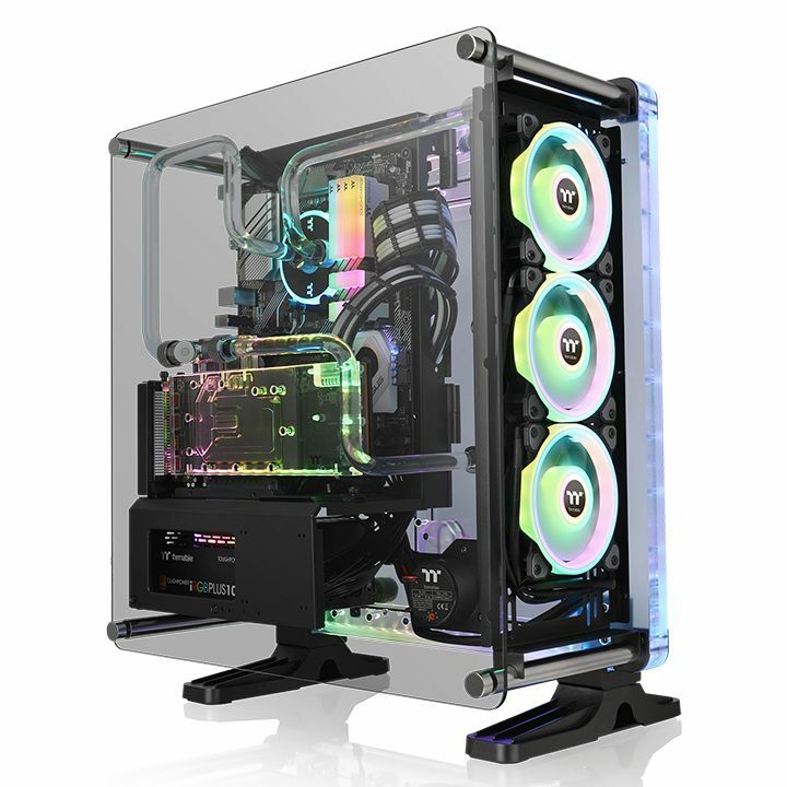 Thermaltake DistroCase 350P Tempered Glass USB 3.0 Uzay Montaj Mid Tower Kasa