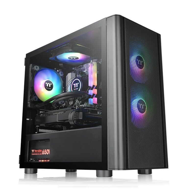 Thermaltake V150 Breeze ARGB Tempered Glass USB 3.0 Micro ATX Kasa