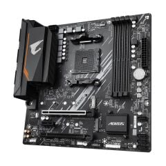 GIGABYTE B550M AORUS ELITE 4000MHz(OC) DDR4 Soket AM4 M.2 HDMI DVI mATX Anakart