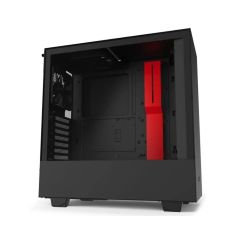 NZXT H510 Tempered Glass USB 3.1 Kırmızı/Siyah Mid Tower Kasa