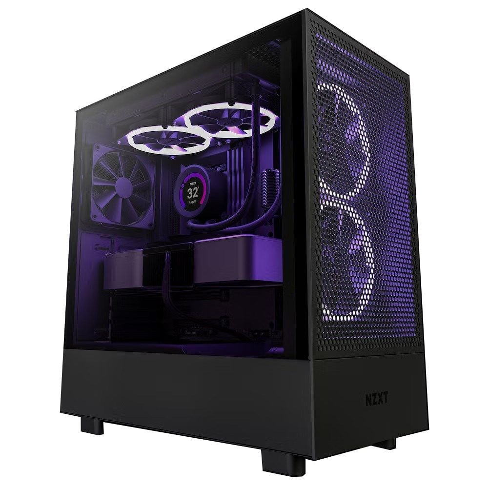 NZXT H5 Flow Edition ATX USB 3.2 Siyah Mid Tower Kasa