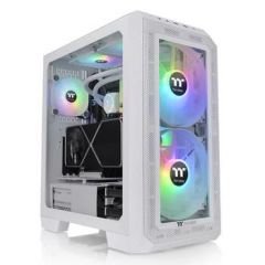 Thermaltake View 300 MX Snow USB 3.2 ATX Mid Tower Kasa (Çift Ön Panel)