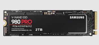 SAMSUNG 2TB 980 7000/5000MB/s PRO M.2 NVMe SSD MZ-V8P2T0BW