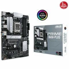 ASUS PRIME B650-PLUS 6400MHz(OC) DDR5 Soket AM5 M.2 HDMI DP ATX Anakart