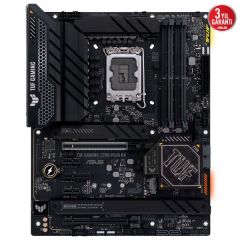 ASUS TUF GAMING Z790-PLUS D4 5333MHz(OC) DDR4 Soket 1700 M.2 HDMI DP ATX Anakart