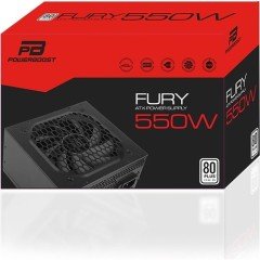 POWER BOOST FURY 550W 80+ 120mm Fanlı PSU