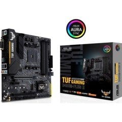 ASUS TUF GAMING B450M-PLUS II 4400MHz (OC) DDR4 SOKET AM4 M.2 HDMI DVI-D mATX Anakart