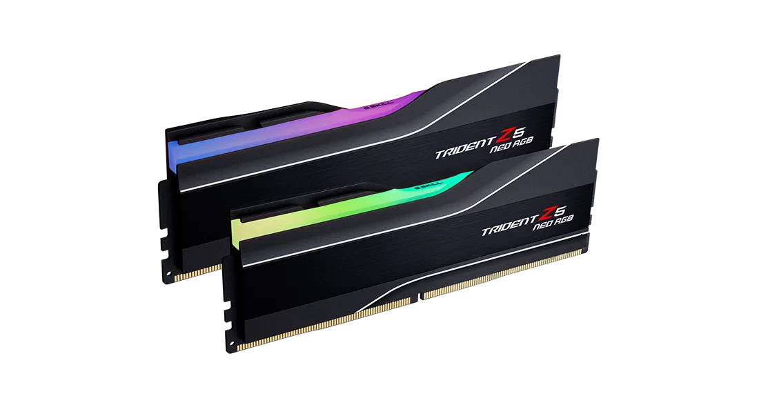 GSKILL 32GB (2x16GB) Trident Z5 Neo RGB 5600MHz CL28 DDR5 AMD EXPO Siyah Dual Kit Ram