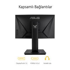 ASUS 23.6'' VA TUF GAMING VG24VQR 1MS 165Hz HDMI-DP Pivot Kavisli Gaming Monitör