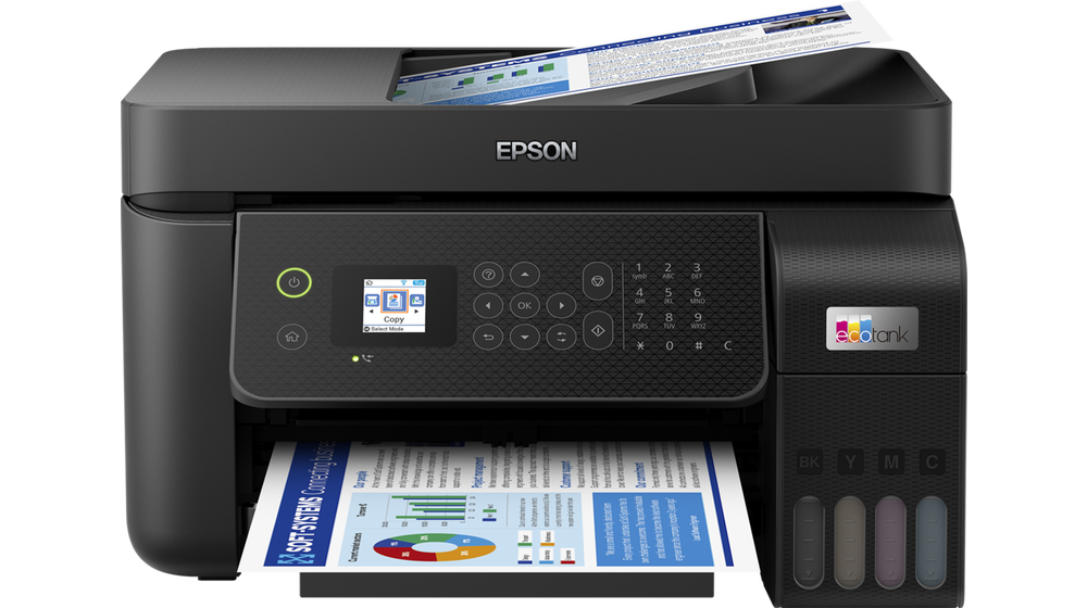 EPSON EcoTank L5290 Yazıcı+Tarayıcı+Fot.+Faks+Wi-Fi Direct Tanklı Yazıcı (Orjinal Mürekkepli)