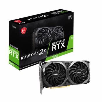 MSI GeForce RTX 3050 VENTUS 2X OC 8GB GDDR6 128 Bit LHR Ekran Kartı