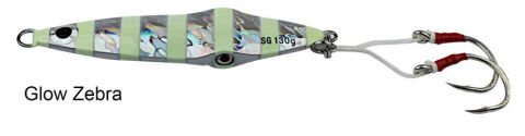Savage gear Squısh Jig 10,5cm 100g Suni Yem Glow Zebra