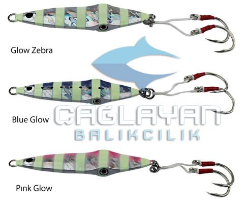 Savage gear Squısh Jig 11,5cm 130g Suni Yem Blue Glow Zebra
